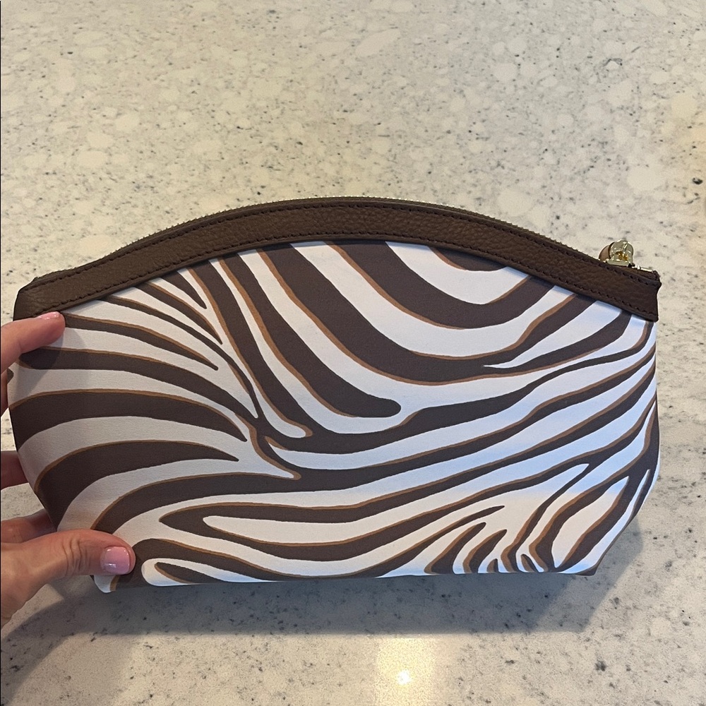 J. McLaughlin cosmetic bag never used